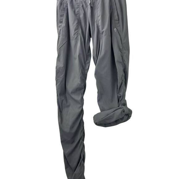 Ivivva Girls Size 14 Drawstring Athletic Pants Gray With Pockets - Picture 11 of 14